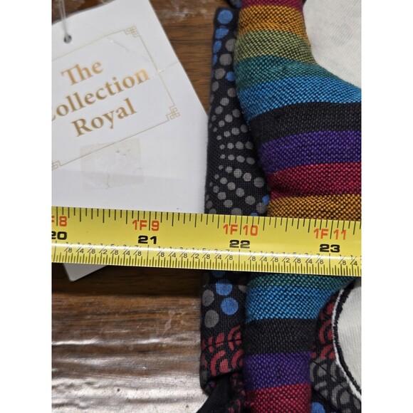 The Collection Royal Boho Hippie Crossbody Shoulder Bag Purse Patchwork Owl BNWT - Picture 2 of 8